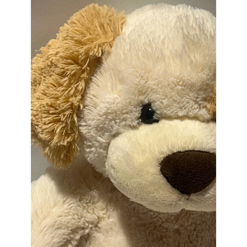 Tempur-Pedic Plush Blonde Puppy Dog Mary Meyer Memory Foam Cream Tan Weight